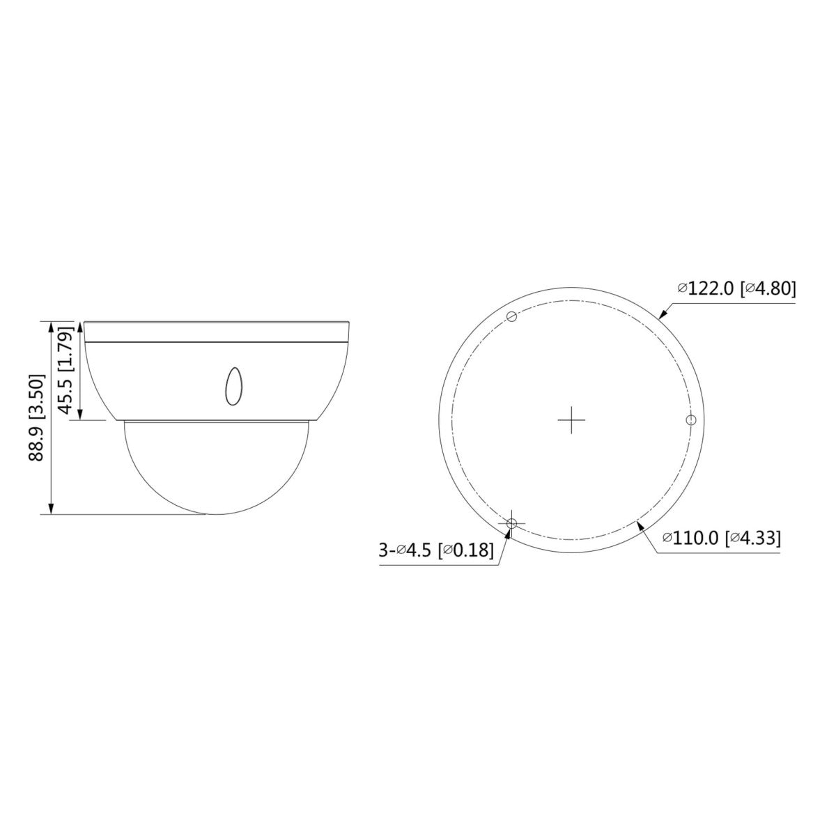 GOLIATH Starlight IP Dome Kamera | 4 MP | Motorzoom | WDR | 40m IR | IVS | App | PoE | PRO Serie